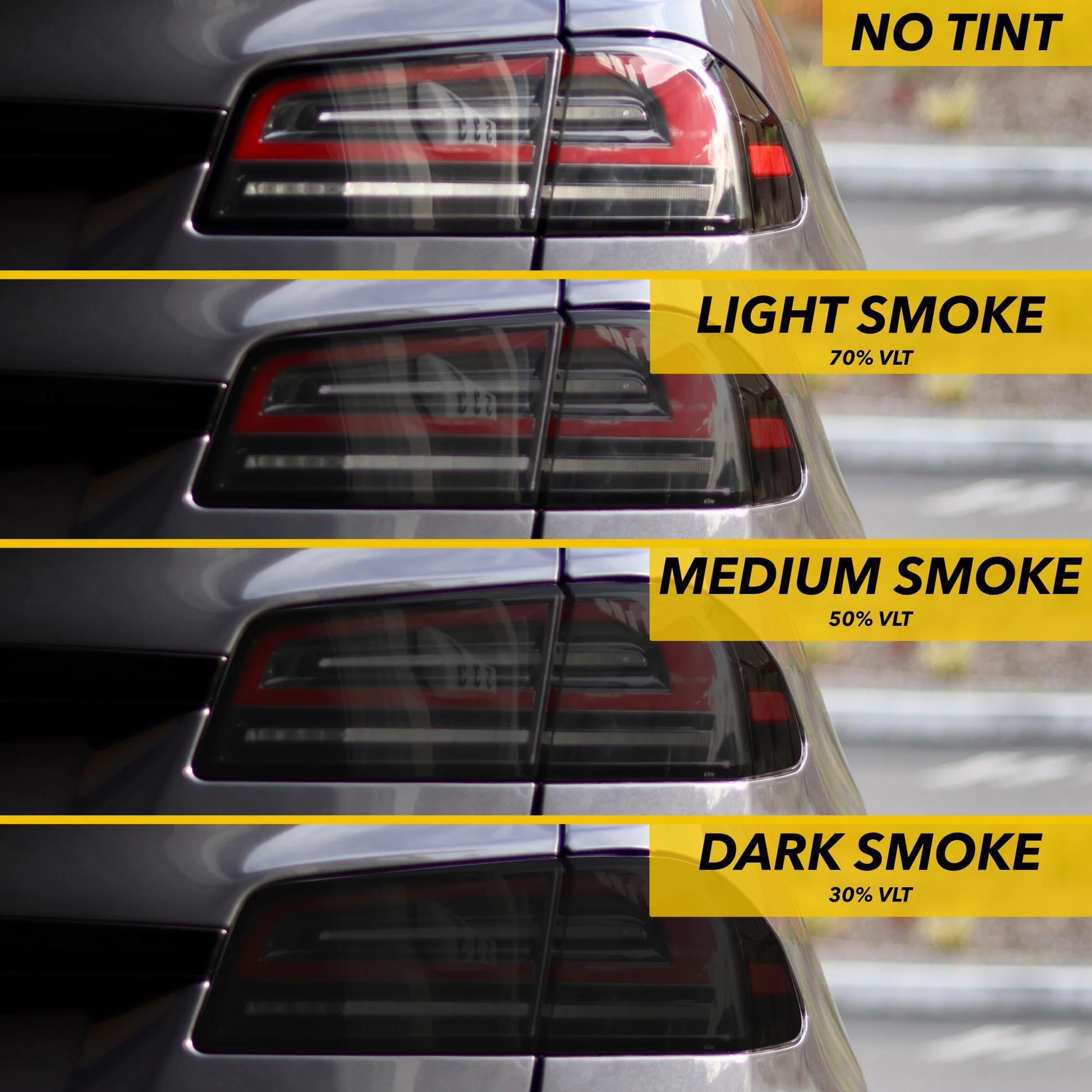 smoked brake lights - Are brake lights illegal