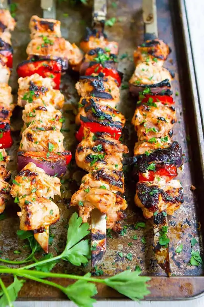 smoked chicken kebab - Are chicken kebab sticks healthy
