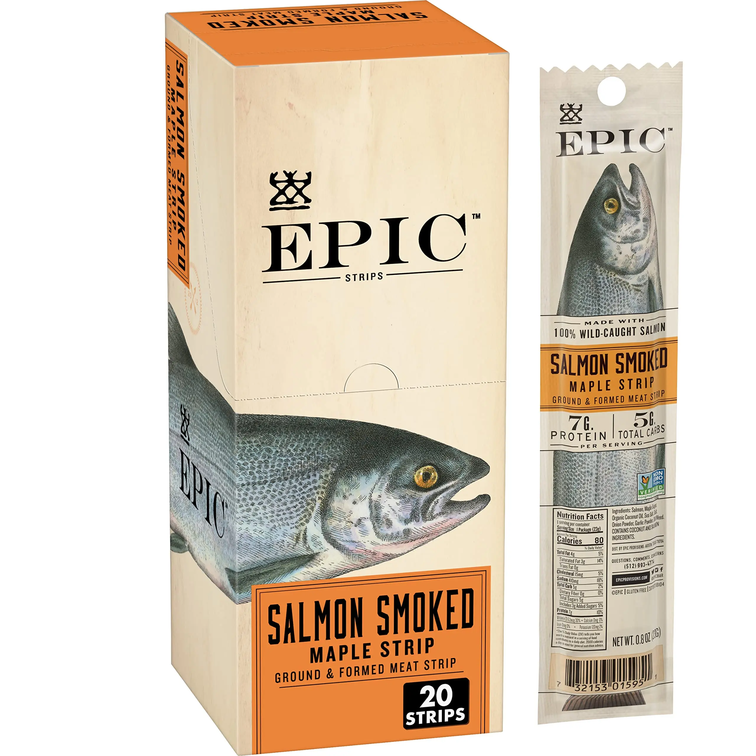 epic smoked salmon strips - Are epic salmon bites healthy