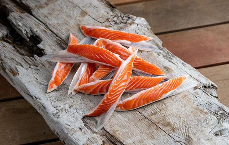 smoked salmon fins - Are salmon fins good
