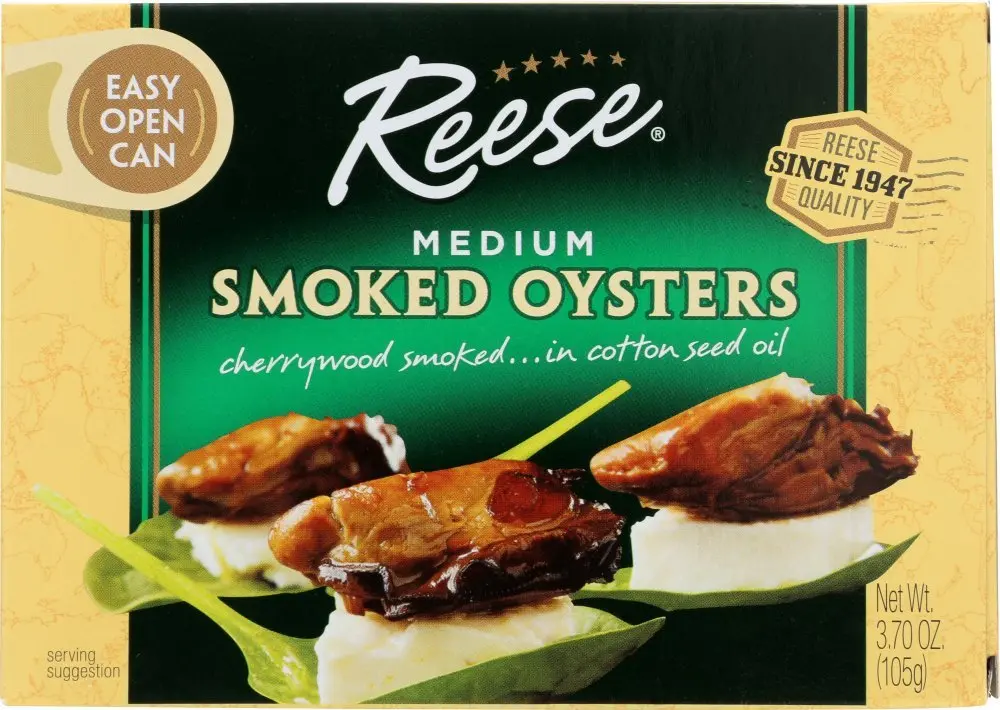 reese smoked oysters - Are smoked oysters in sunflower oil healthy