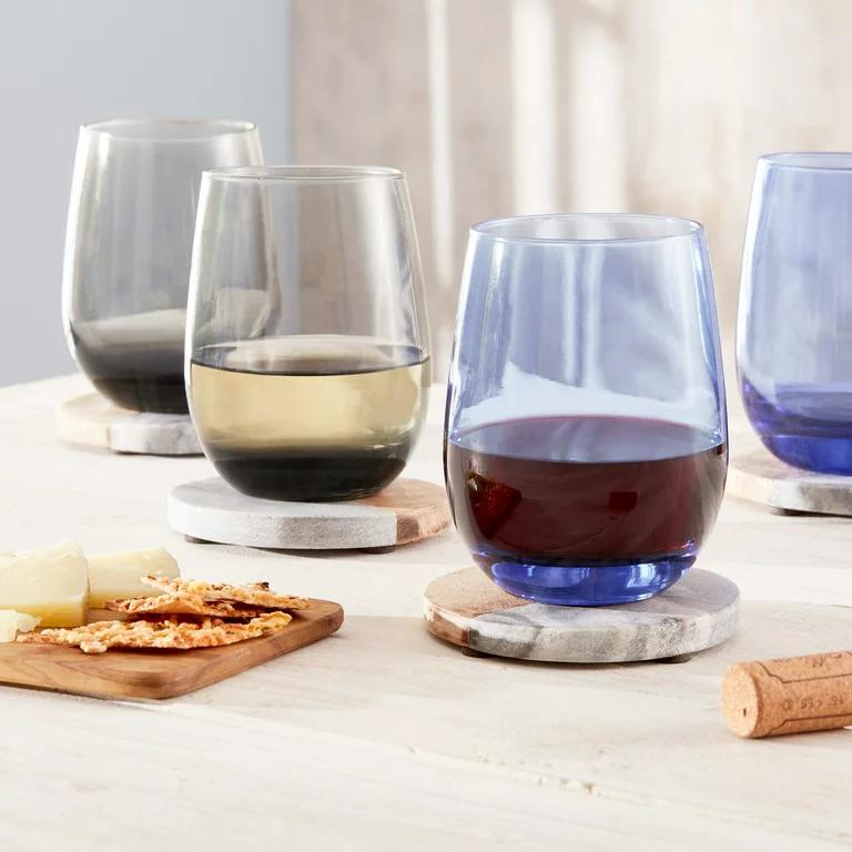 smoked stemless wine glasses - Are stemless wine glasses trendy