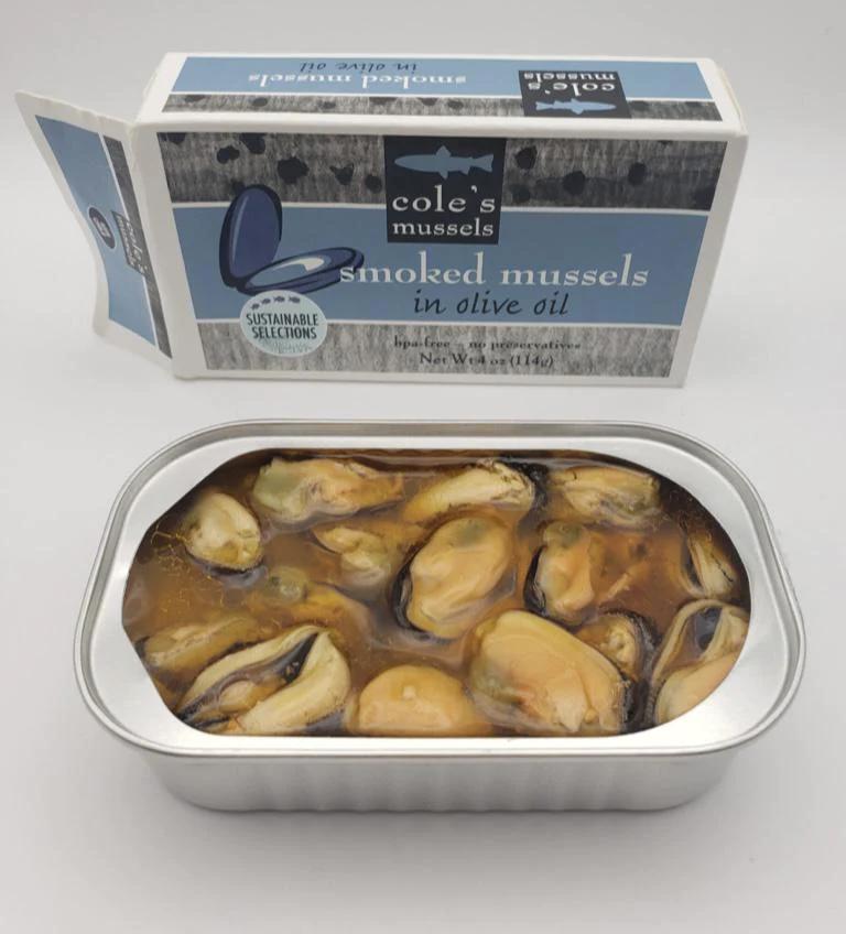 smoked mussels in oil - Can I eat smoked mussels