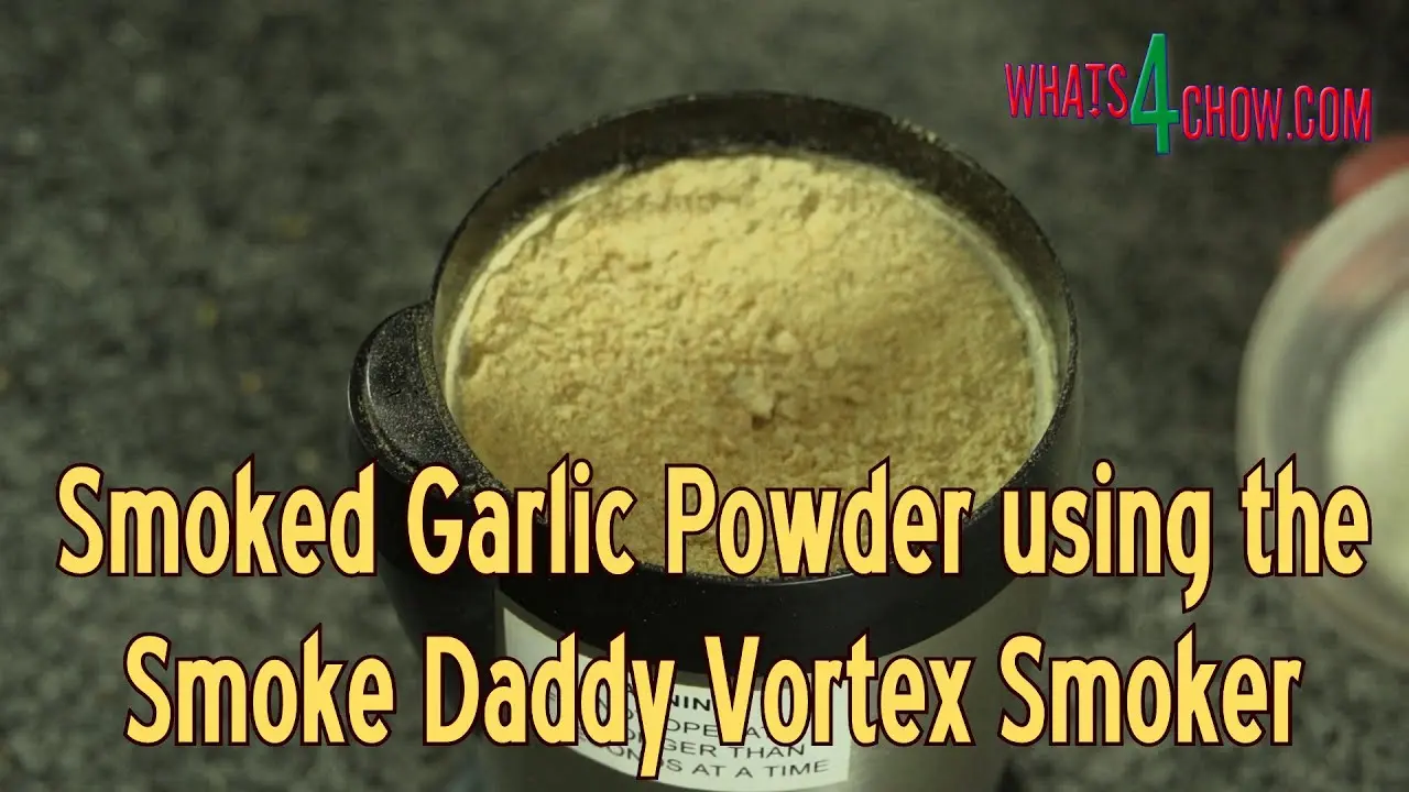 smoked garlic powder recipe - Can I smoke garlic powder
