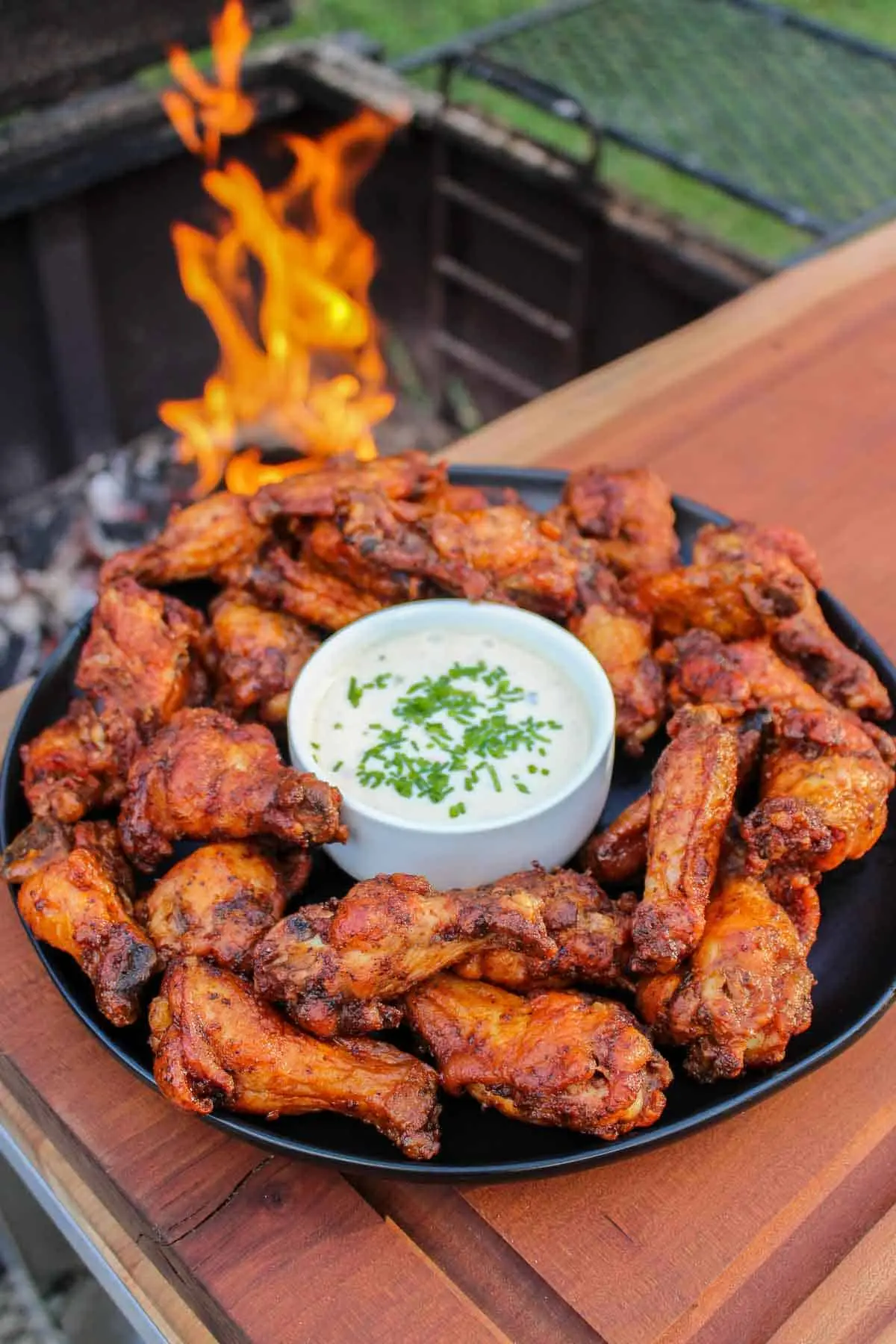 smoked and fried wings - Can you air fry wings after smoking