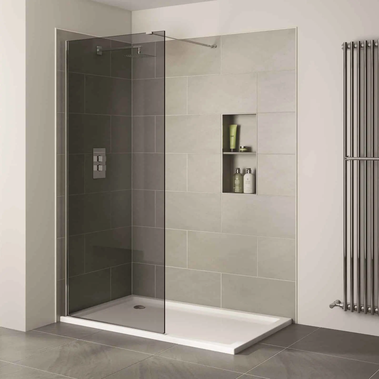 smoked glass wetroom screen - Can you put a shower screen in a wet room