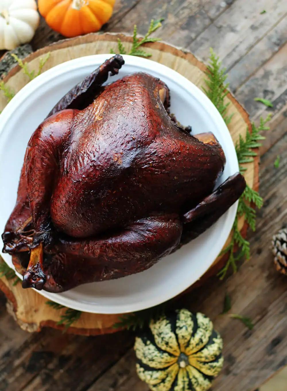apple cider brined smoked turkey - Can you spray apple cider vinegar on a smoked turkey