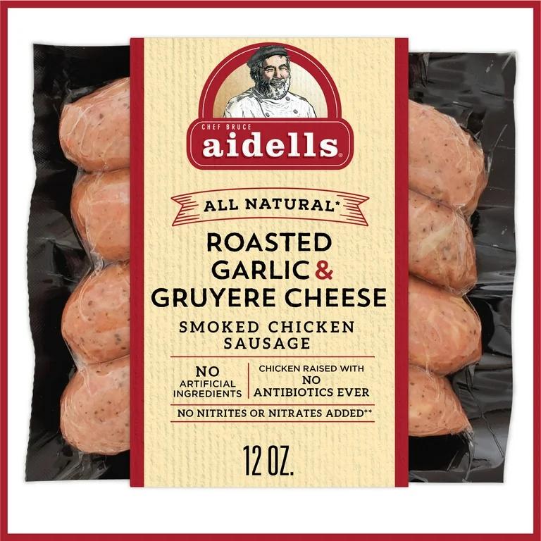 aidells chicken sausage smoked roasted garlic & gruyere cheese - Do aidells sausages need to be refrigerated