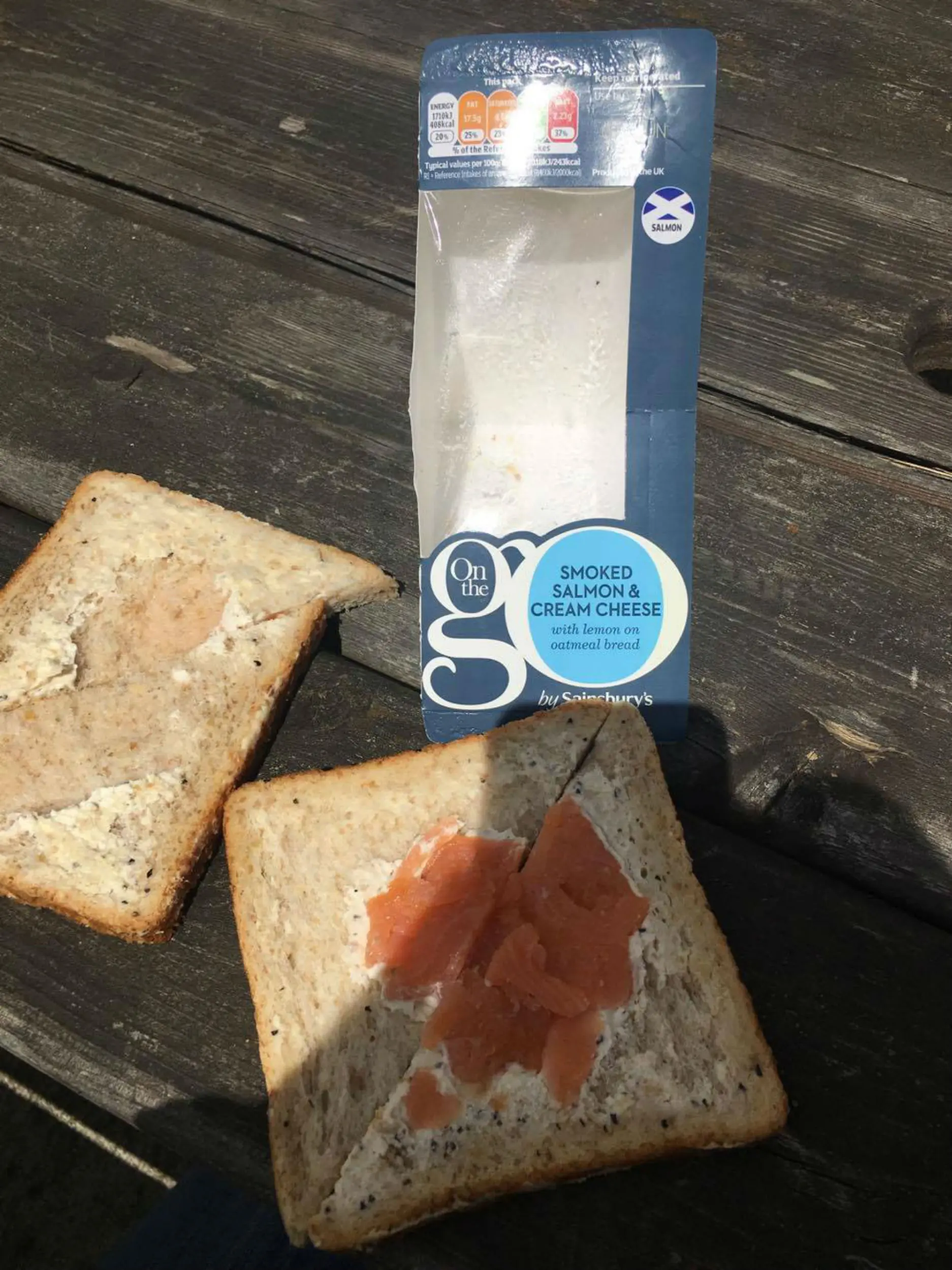 sainsbury's smoked salmon and cream cheese sandwich - Do Sainsburys sell vegan sandwiches