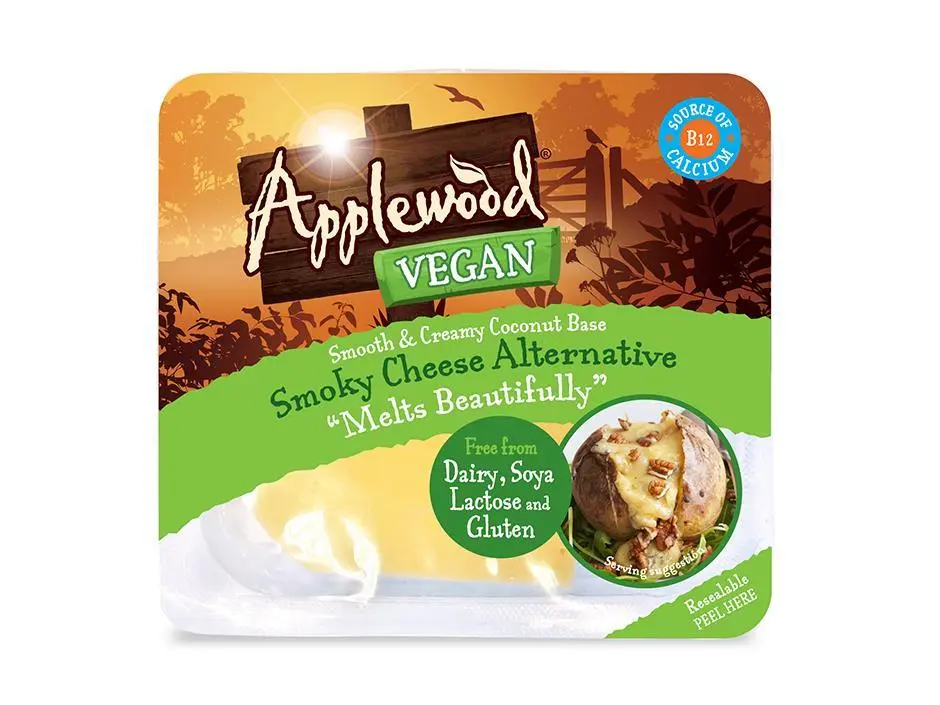 applewood smoked vegan cheese asda - Do supermarkets sell vegan cheese