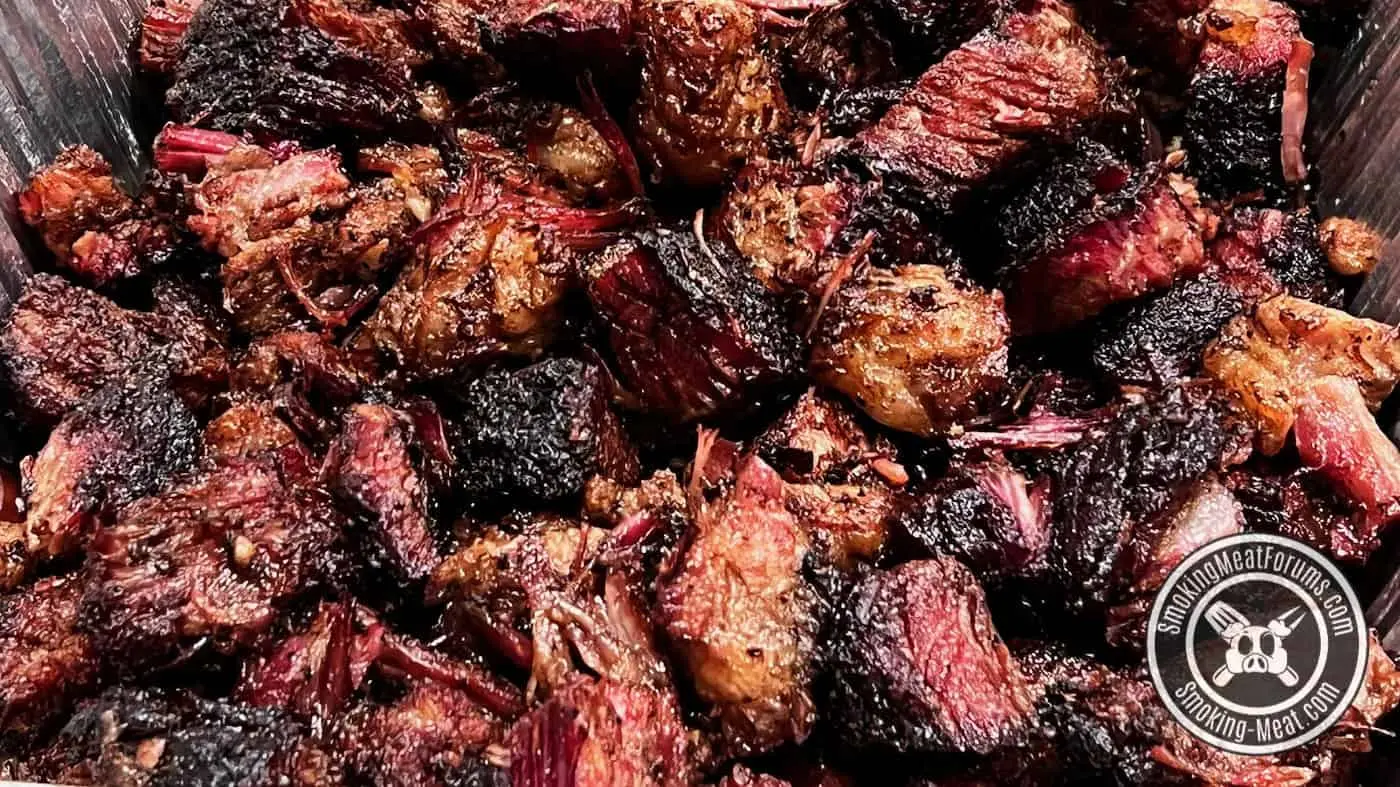 smoked bbq burnt ends - Do you cover burnt ends when smoking