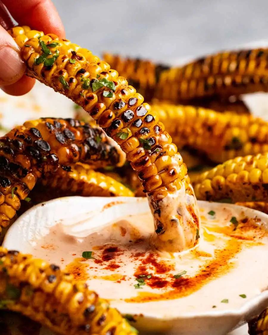 smoked corn ribs - Do you eat the entire corn rib