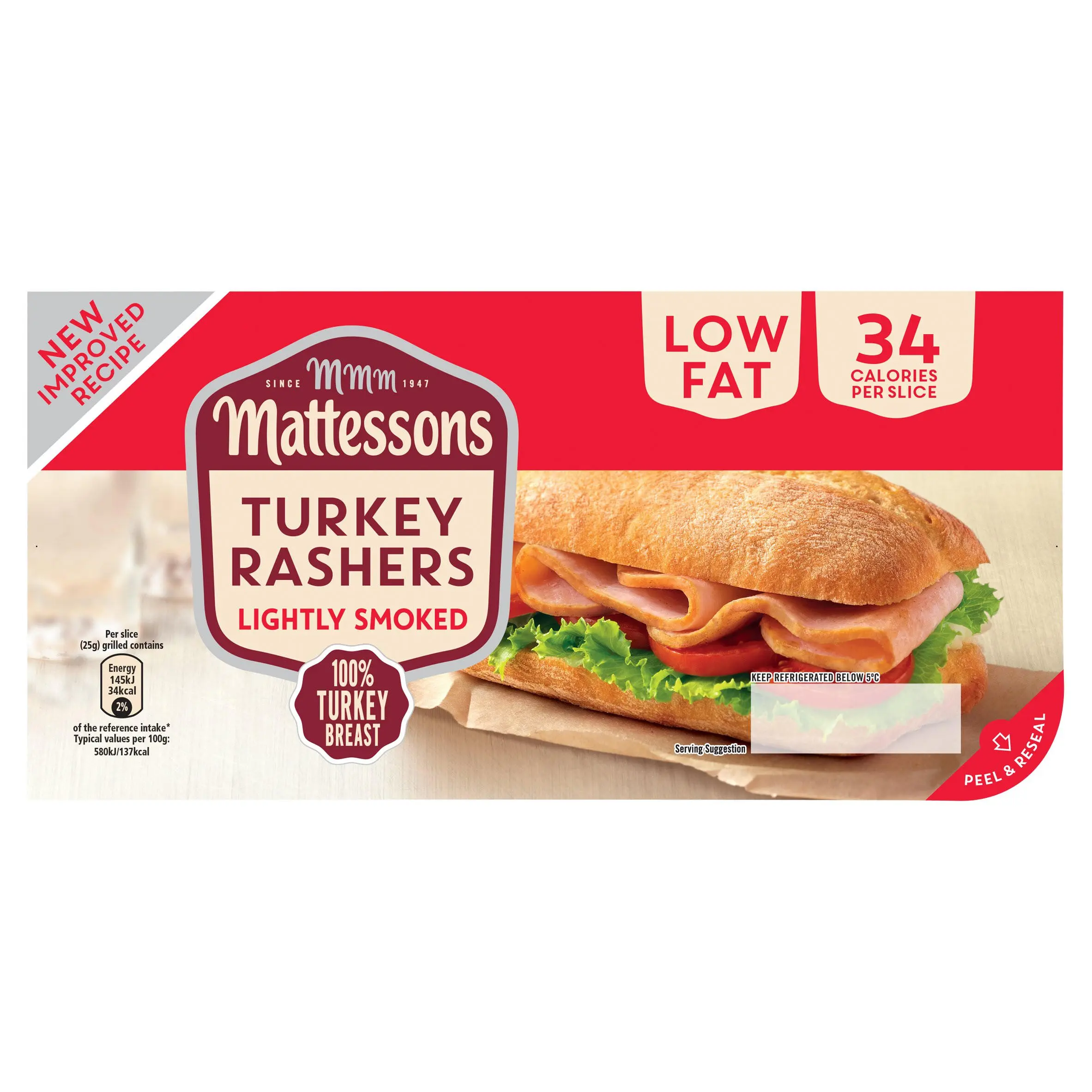 mattessons lightly smoked turkey rashers - Do you have to cook Mattessons turkey rashers