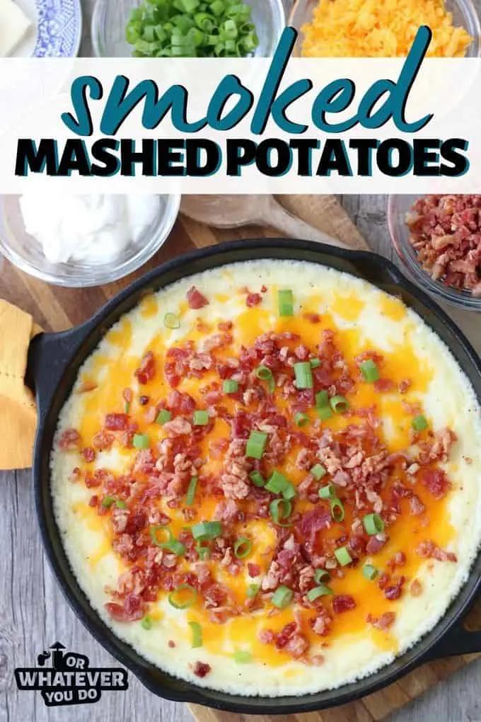 smoked mashed potatoes - Do you have to peel potatoes before mashing