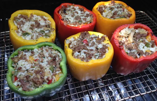 smoked stuffed peppers - Do you need to boil peppers before stuffing them