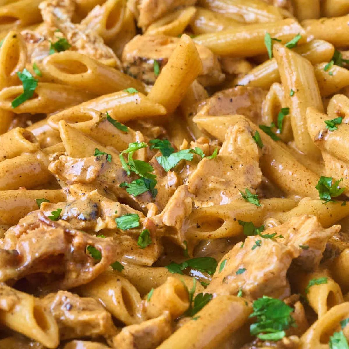 smoked chicken and pasta - Does chicken go in pasta