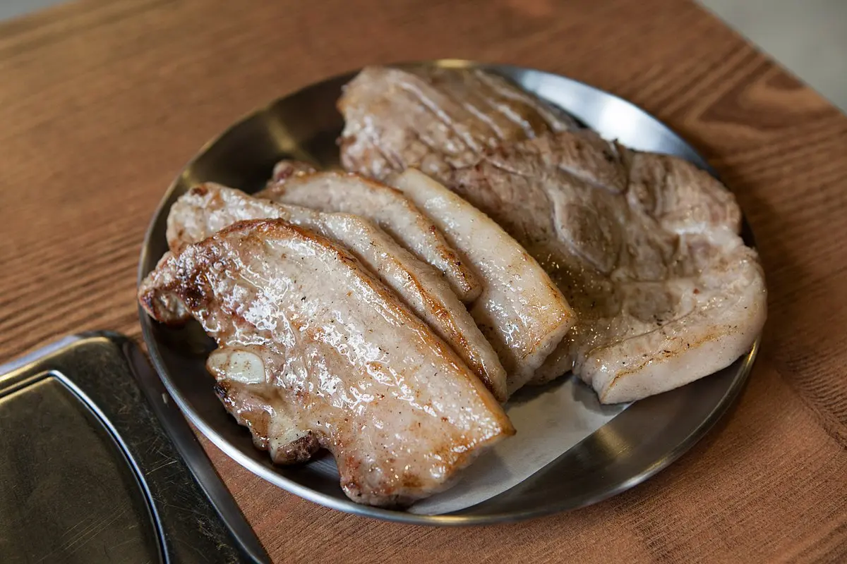 korean smoked pork belly - Does Korean pork belly have skin
