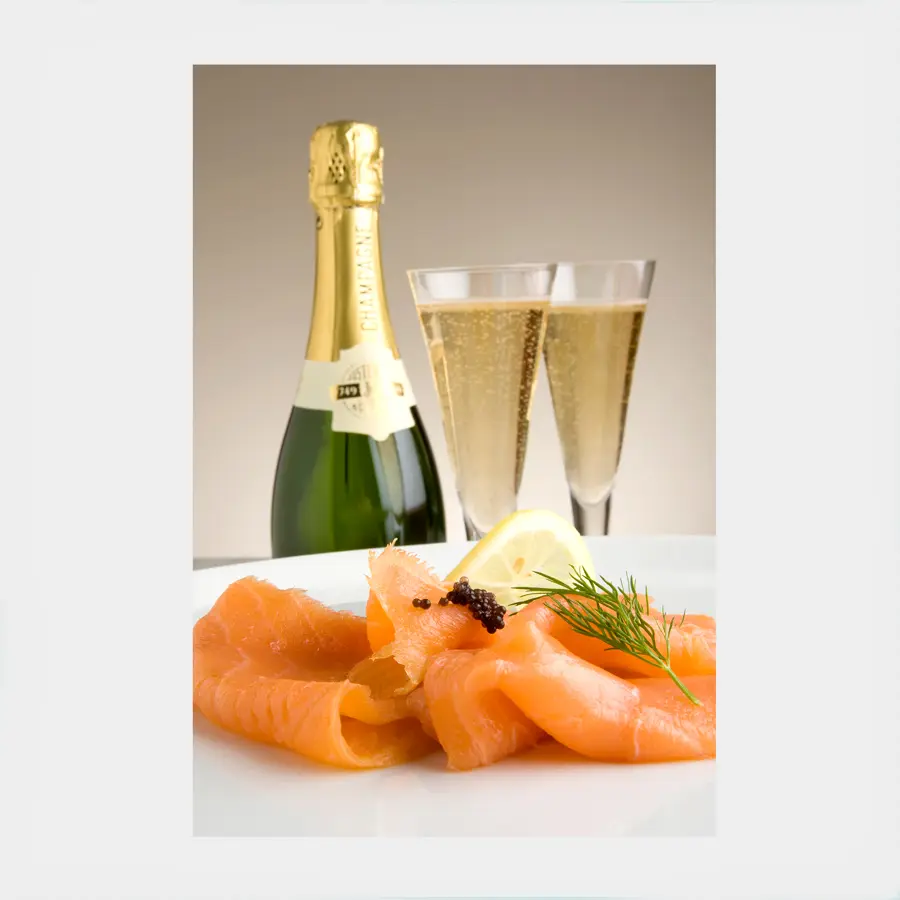 smoked salmon champagne - Does Prosecco go with smoked salmon