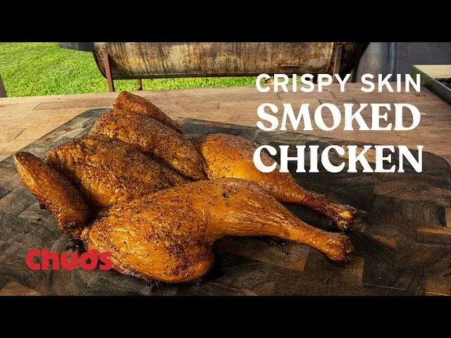 smoked chicken with crispy skin - Does salting chicken skin make it crispy