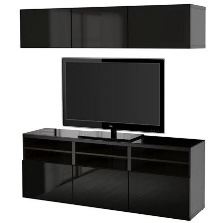 smoked glass tv cabinet - How big is the sky glass TV stand