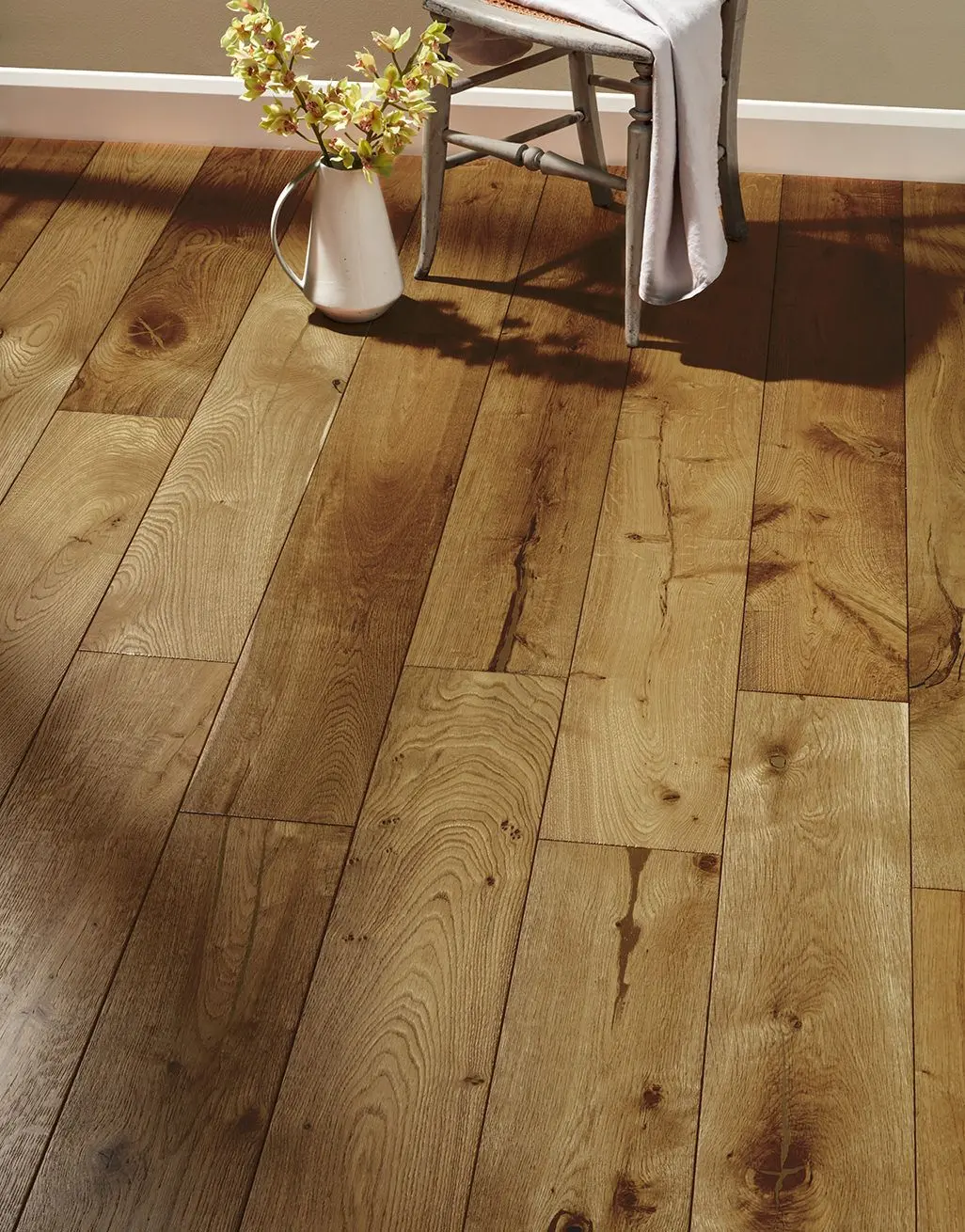 smoked brushed oak flooring - How do you clean brushed oak floors