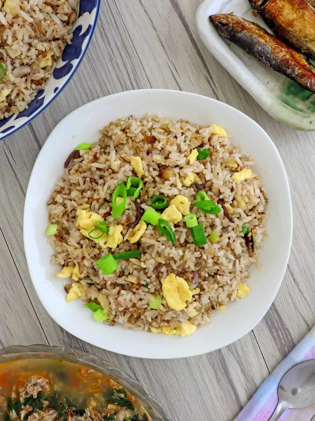 smoked fish fried rice - How do you cook frozen tinapa