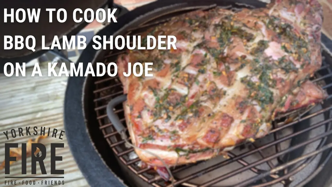 kamado joe smoked lamb shoulder - How do you cook lamb shoulder on kamado