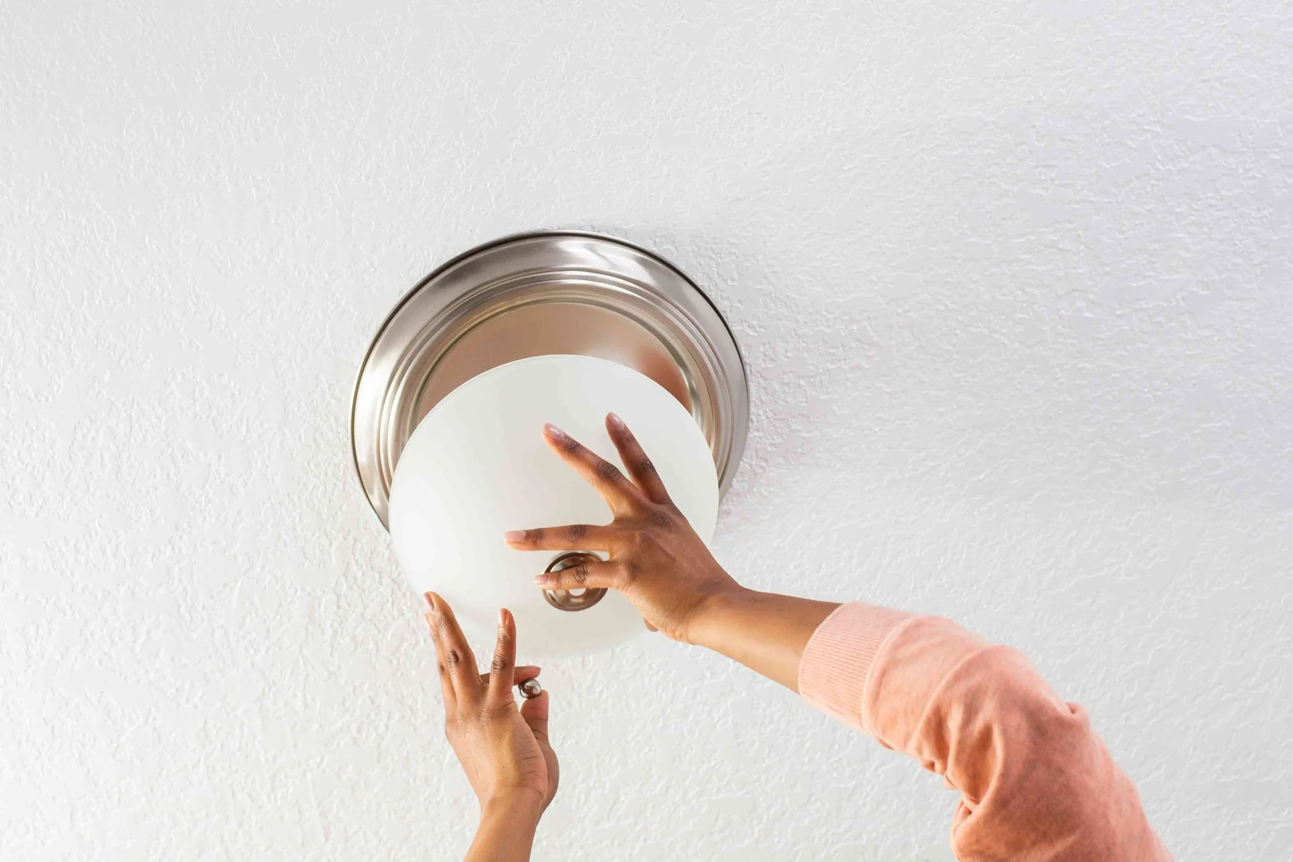 smoked glass light fitting - How do you fix lights not coming on