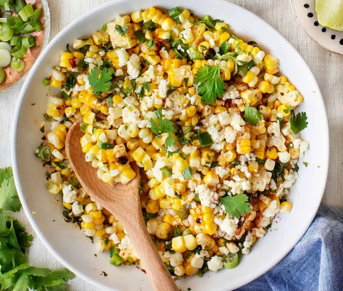 smoked corn salad - How do you grill corn without a grill