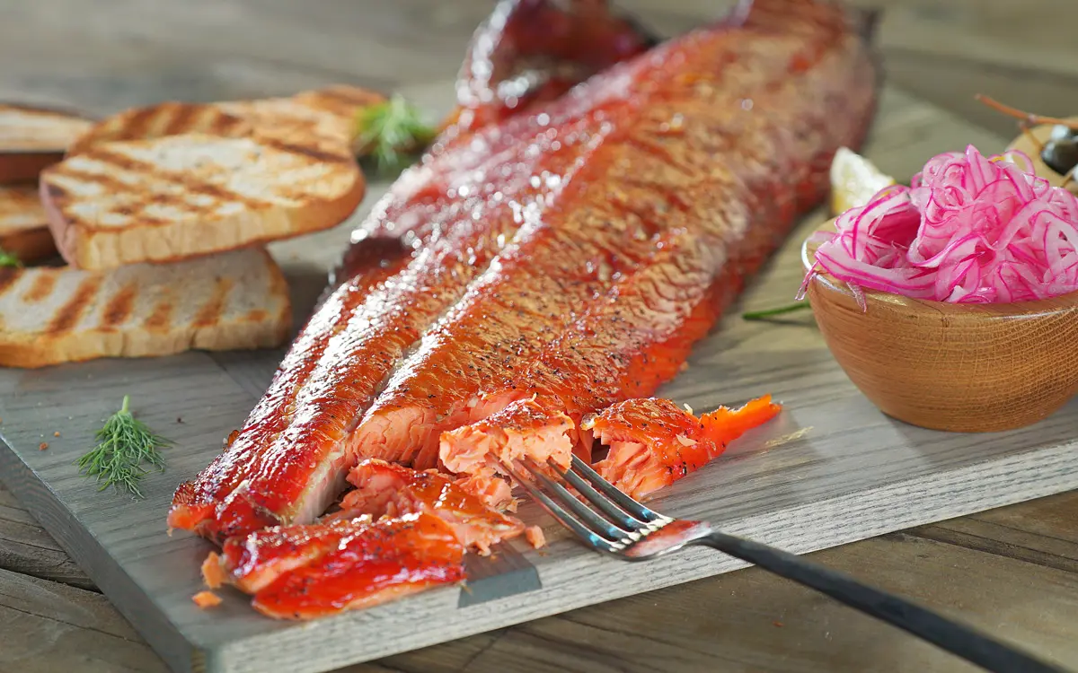 smoked salmon cure ratio - How do you know when salmon is fully cured