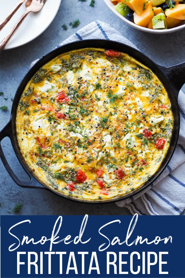 smoked salmon and goats cheese frittata - How do you make frittata not rubbery