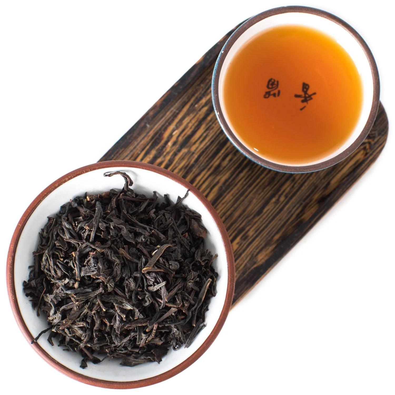 smoked lychee tea - How is lychee black tea made