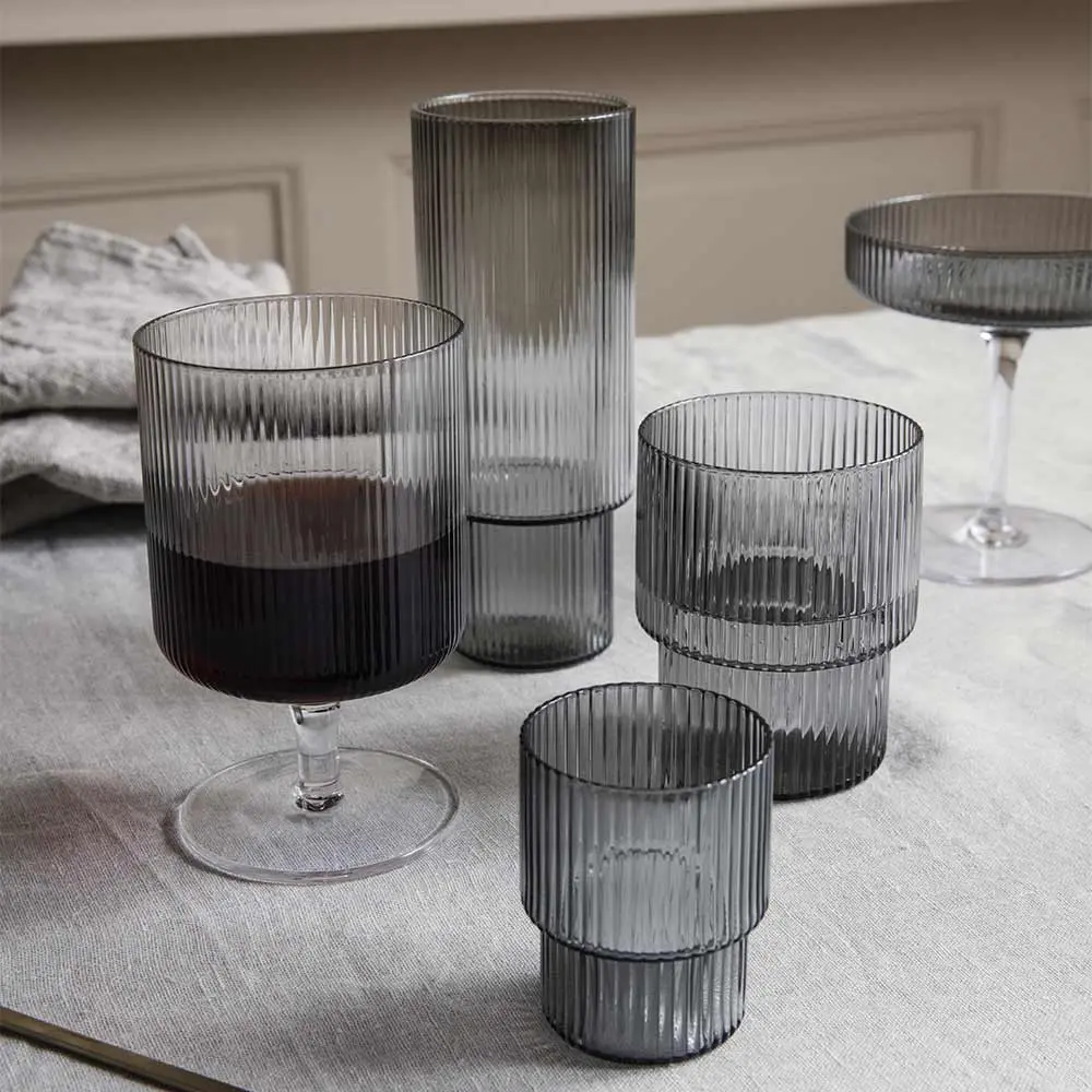 ripple glass smoked - How is ripple glass made
