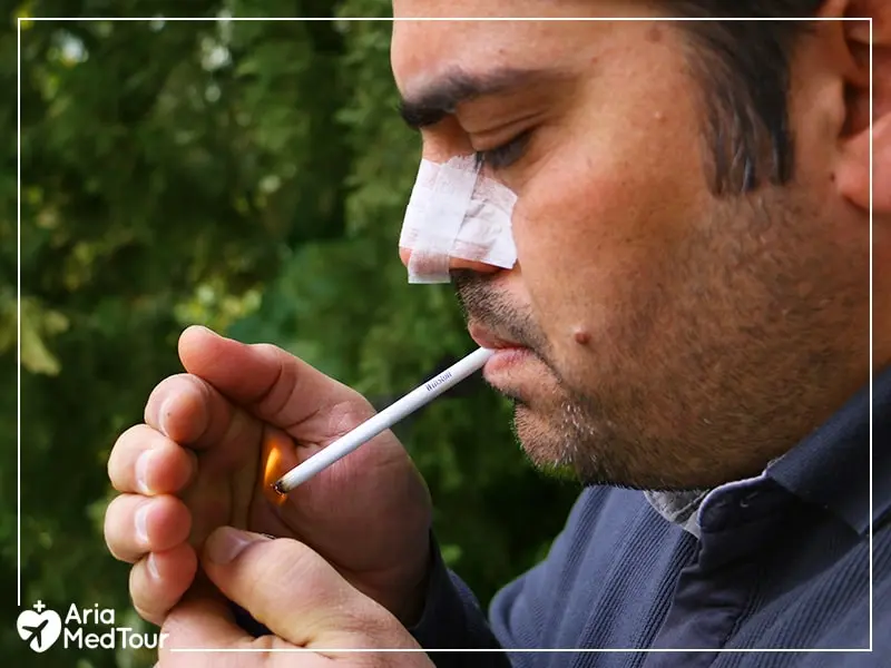 i smoked after rhinoplasty - How long after rhinoplasty can I smell again