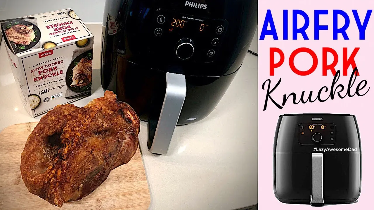air fryer smoked pork hocks - How long do you cook a pork knuckle in the air fryer