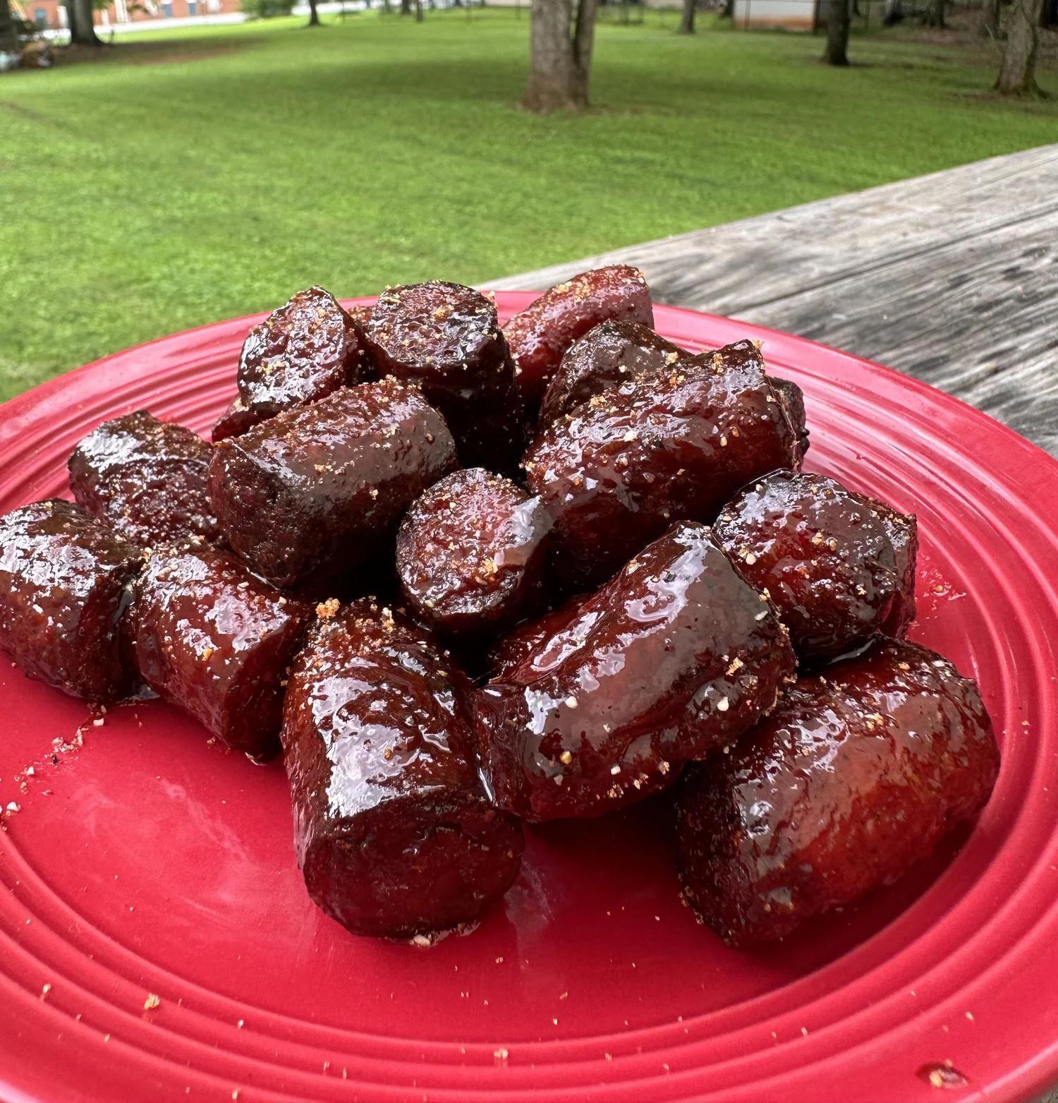 smoked sausage burnt ends - How long do you smoke burnt ends