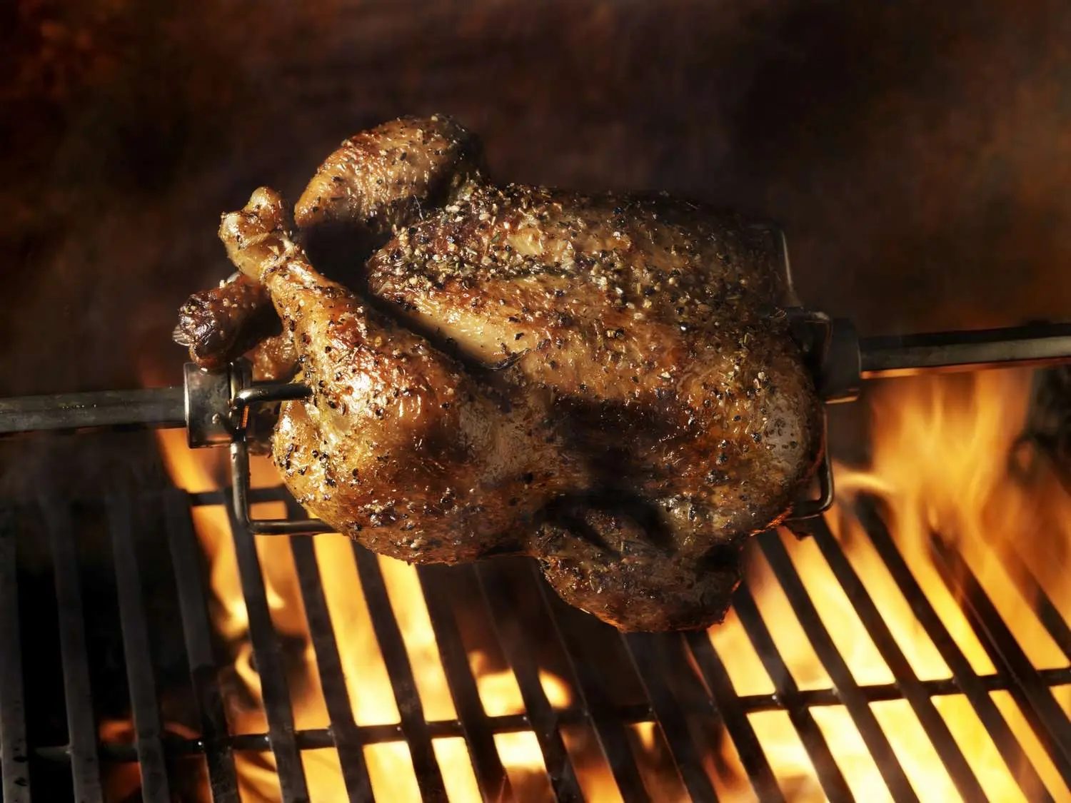 smoked chicken rotisserie - How long does a chicken take in a rotisserie