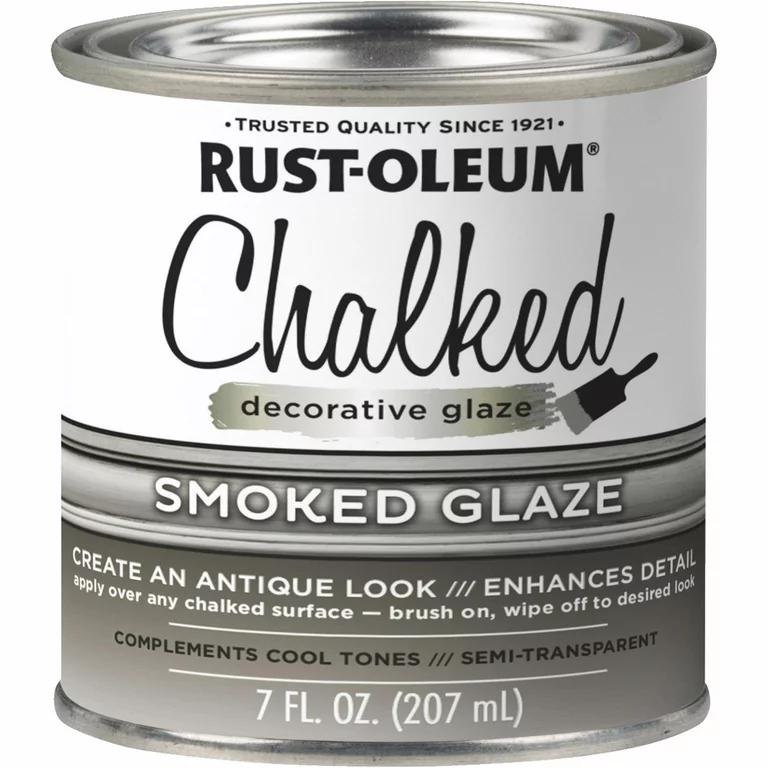 rustoleum chalked smoked glaze - How long does it take for rustoleum glaze to dry