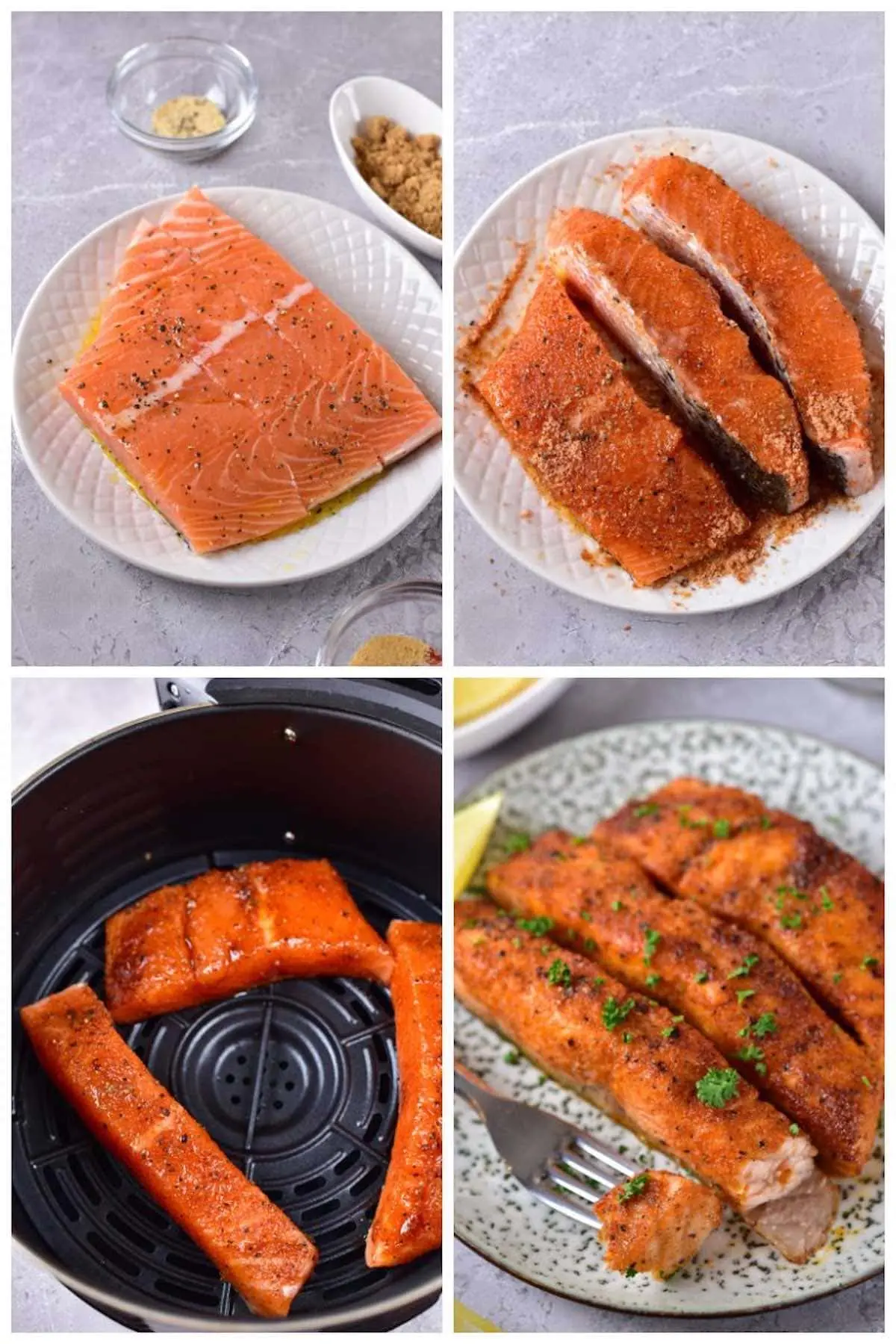 how long to cook smoked salmon in air fryer - How long does it take salmon to cook in the air fryer