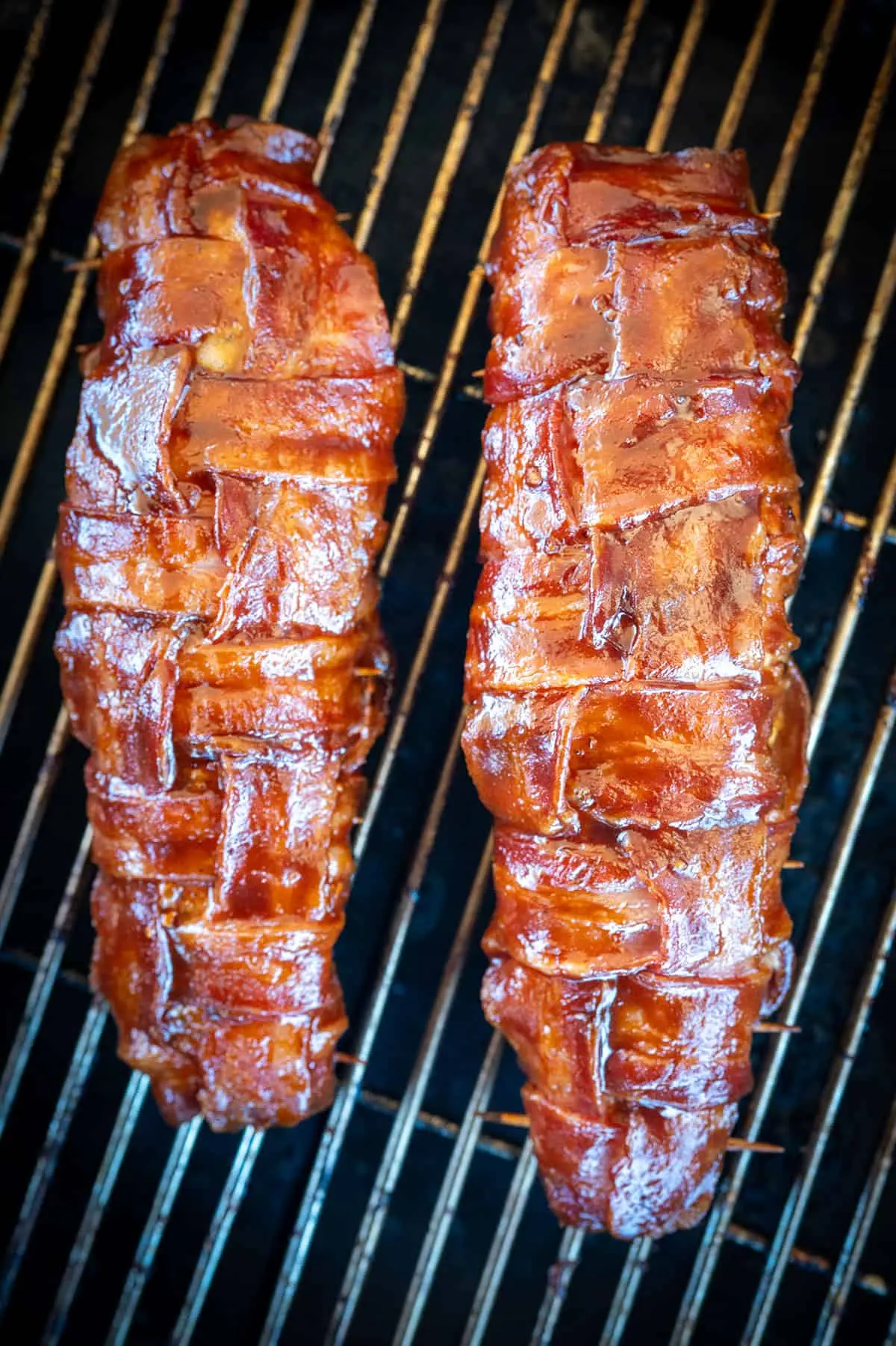 bacon wrapped smoked pork loin - How long does it take to smoke a bacon wrapped pork loin