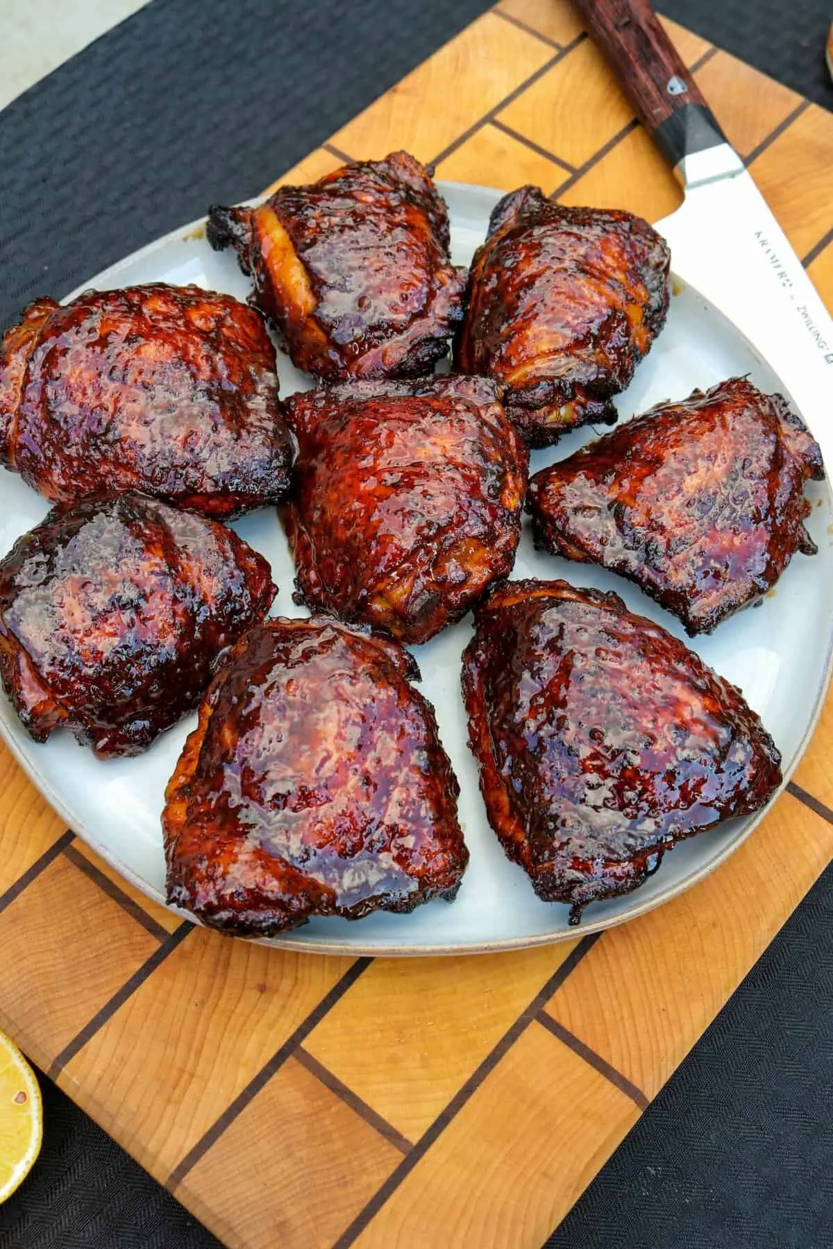 pulled smoked chicken thighs - How long does it take to smoke chicken thighs