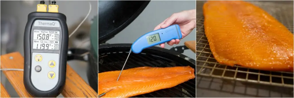 internal temp for smoked fish - How long does it take to smoke fish at 180 degrees