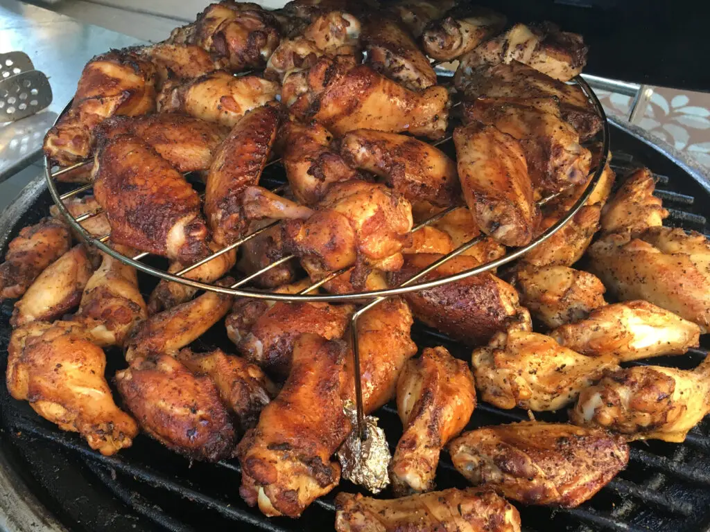 smoked chicken wings kamado joe - How long does it take to smoke wings on a Kamado Joe