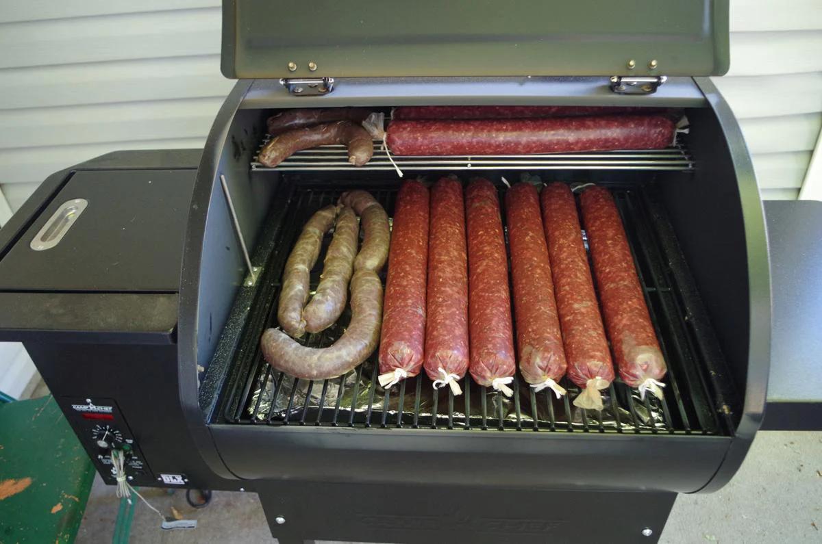 smoked sausage on a pellet grill - How long to smoke summer sausage on a pellet grill