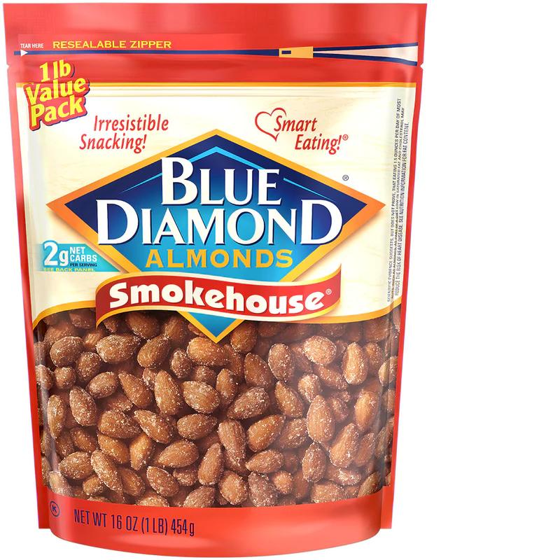 blue diamond smoked almonds - How many blue diamond almonds can you eat a day