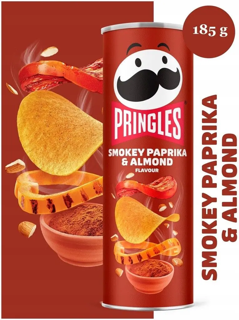 pringles smoked paprika and almonds - How many calories are in a paprika Pringles