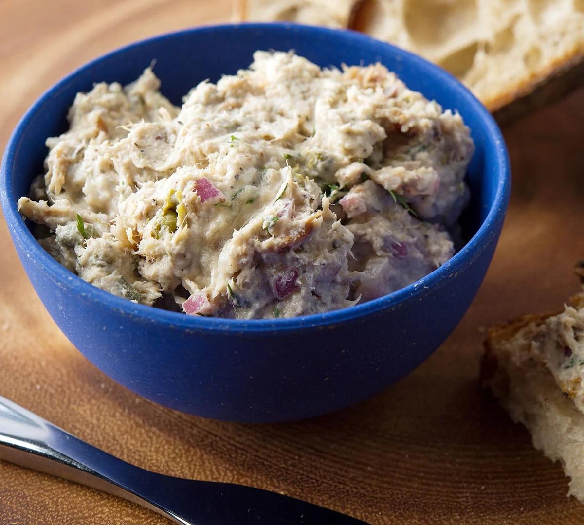 smoked bluefish pate - How many calories are in bluefish pate