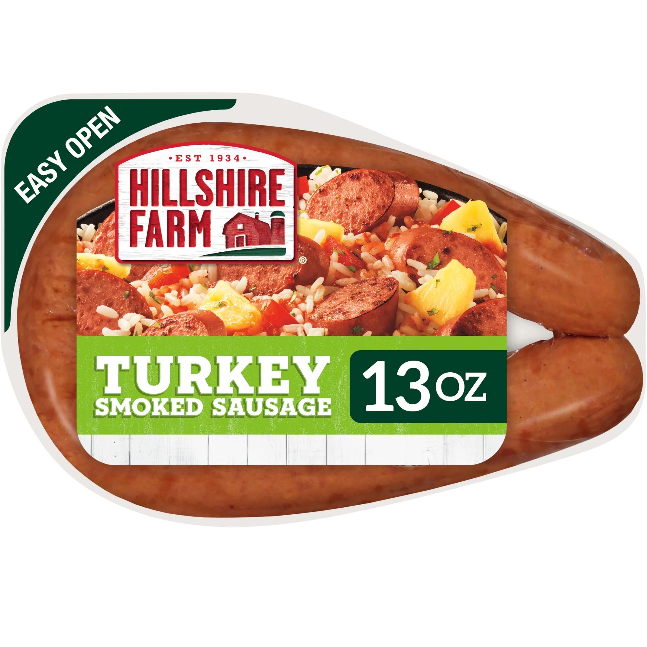 smoked turkey sausage hillshire farms - How many calories are in Hillshire Farm turkey smoked sausage