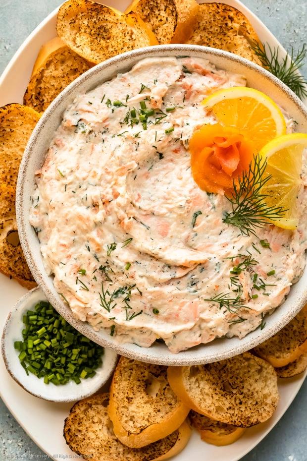 healthy smoked salmon dip - How many calories are in smoked salmon dip