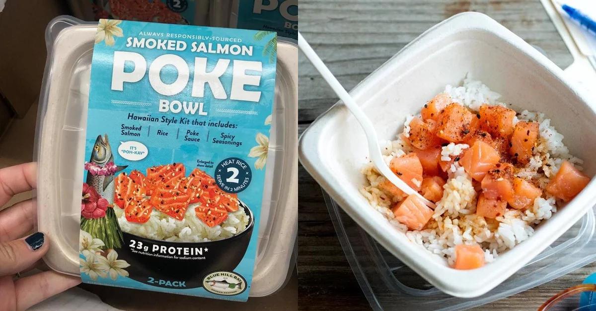 smoked salmon poke bowl costco - How many calories in a Costco salmon poke